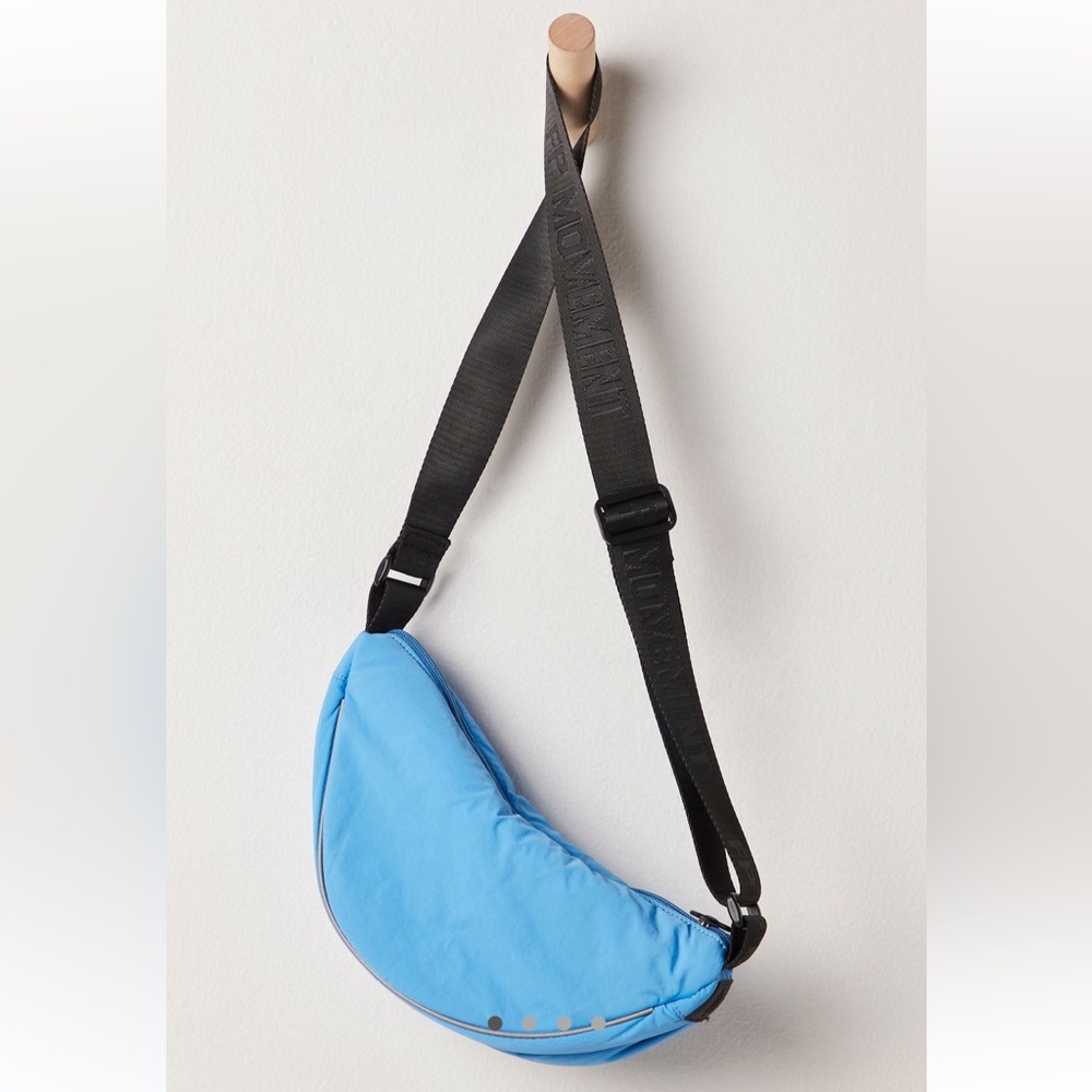 Free People FP Movement Bulls Eye Sling Reflective Adjustable Sport Bag